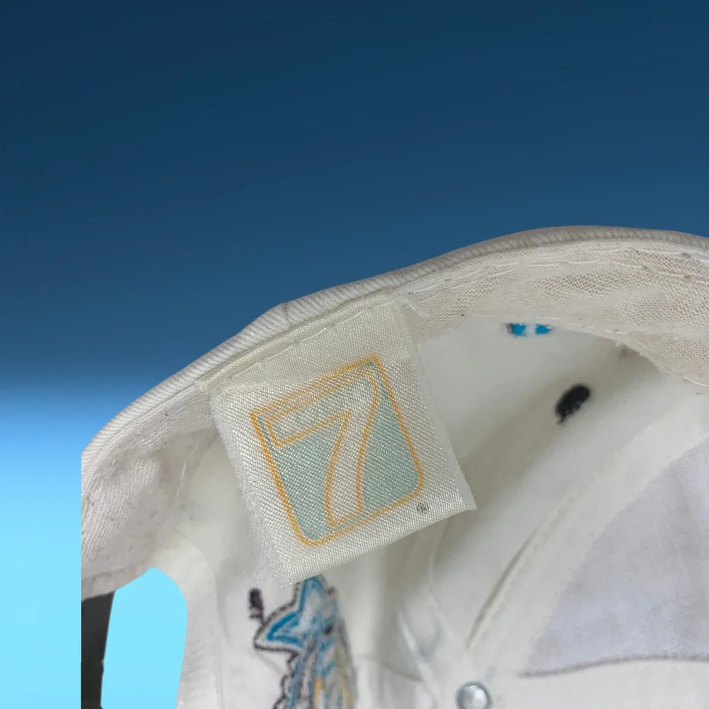 Vintage Logo 7 Dallas Cowboys Back To Back Super Bowl Champions Snapback Hat NFL